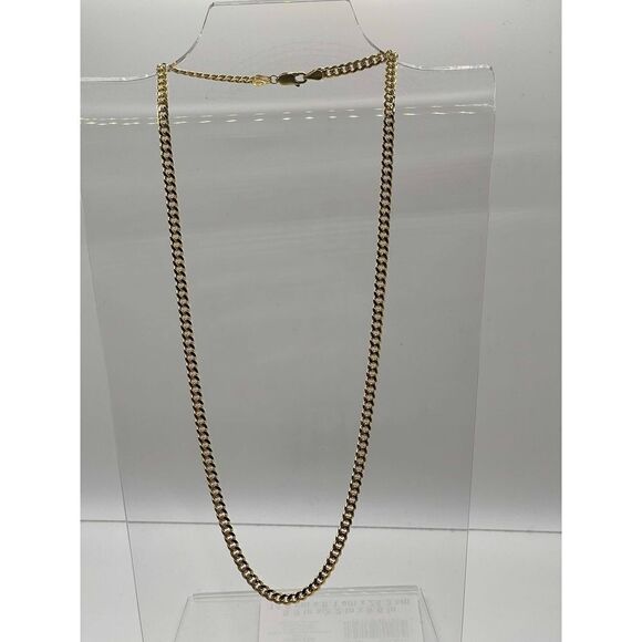 14k Solid Gold Miami Cuban Link 20 inch Chain - Picture 6 of 12
